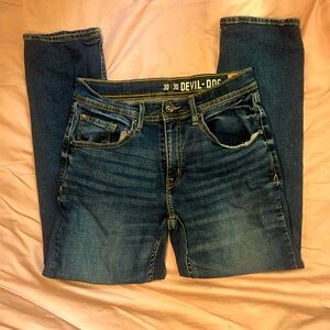 Devil Dog Dungarees Men’s Sanforized Shrunk 30x30